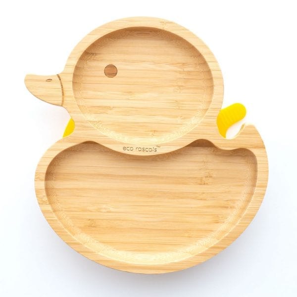 Bamboo Duck 3 Section Suction Plate